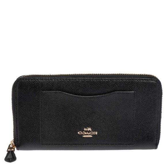Coach Handbags - EUC w/COA Coach Crossgrain Accordion Zip Around Wallet